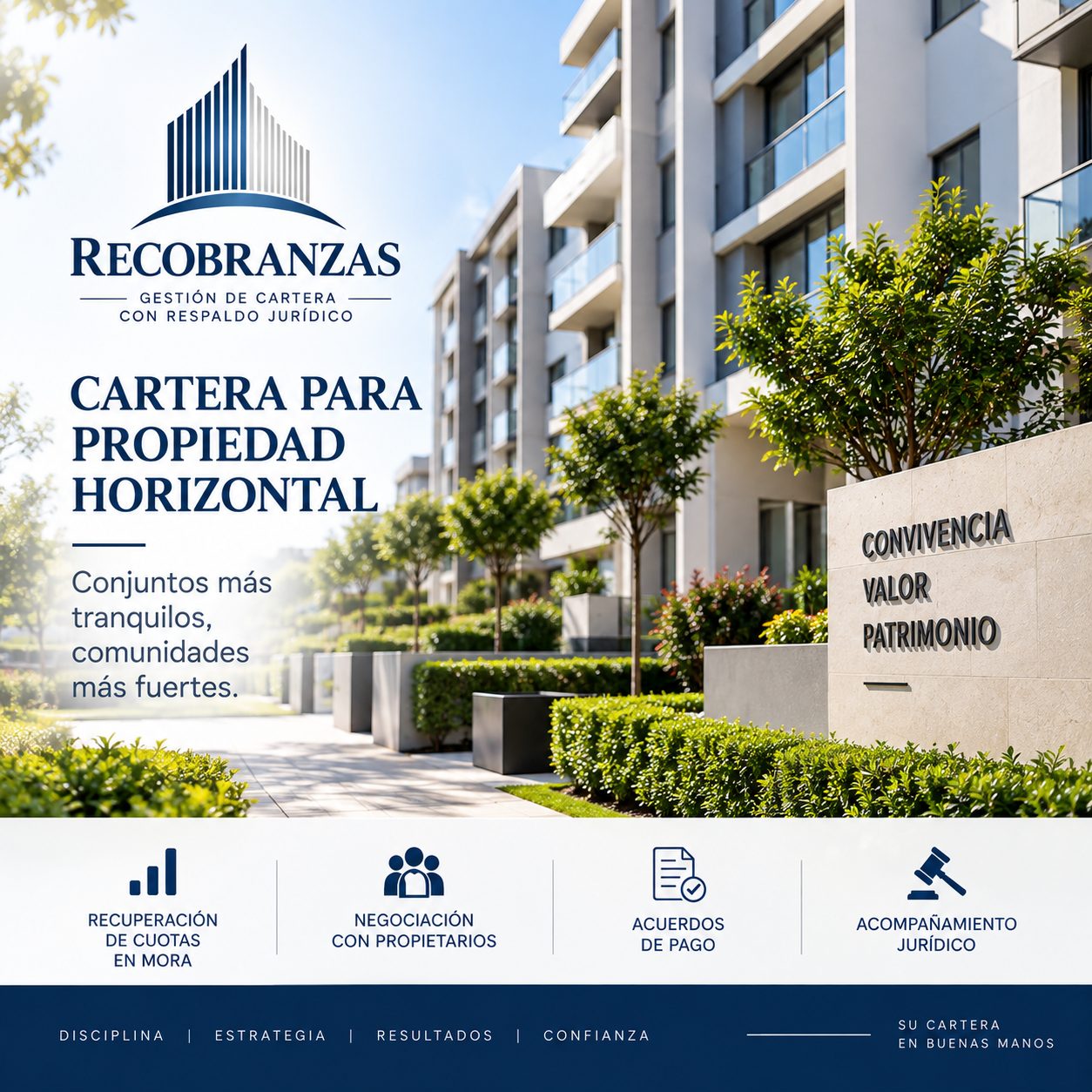 Cartera para propiedad horizontal